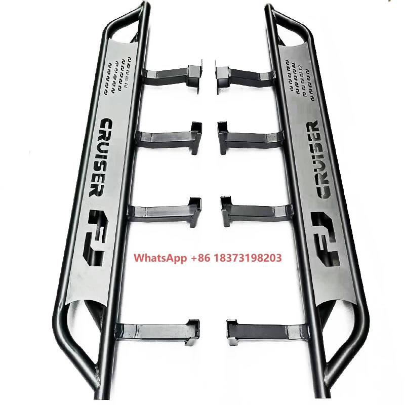 High-quality Car Steel Material Foot Pedal Step on and Off Foot Pedal Body Anti-collision Side Step for FJ Cruiser
High-quality Car Steel Material Foot Pedal Step on and Off Foot Pedal Body Anti-collision Side Step for FJ Cruiser