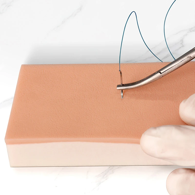 Suture Practice Pad Traumatic Skin Suture Model Reusable Surgical Suture Knotting Silicone Teaching Model
Suture Practice Pad Traumatic Skin Suture Model Reusable Surgical Suture Knotting Silicone Teaching Model