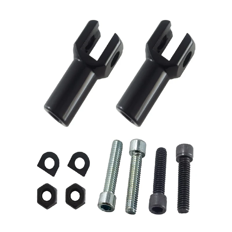 Passenger Foot Peg Support Mount Clevis Kit Compatible With Harley Softail 2000-2006 (Black)
Passenger Foot Peg Support Mount Clevis Kit Compatible With Harley Softail 2000-2006 (Black)