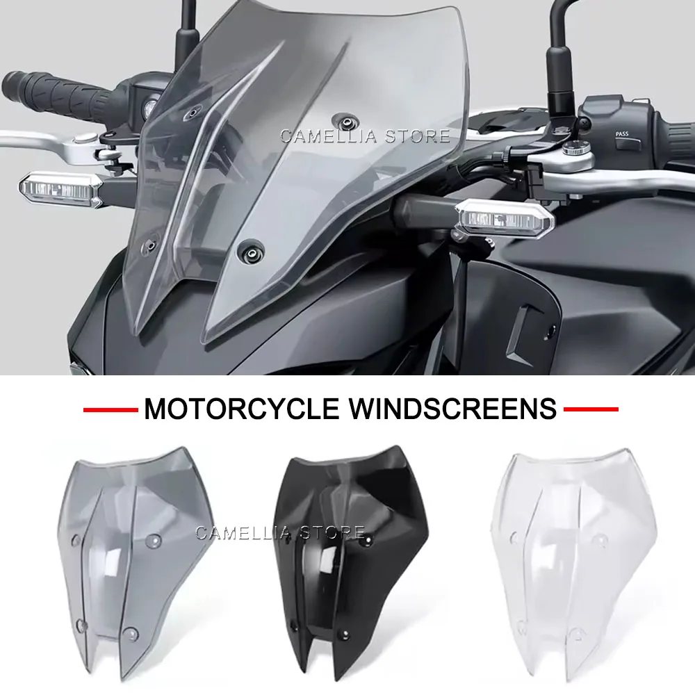 Motorcycle Windshield Visor Deflector Fairing Cover Wear-Resistant Windproof Transparent Windshield for Kawasaki Z650S 2026
Motorcycle Windshield Visor Deflector Fairing Cover Wear-Resistant Windproof Transparent Windshield for Kawasaki Z650S 2026