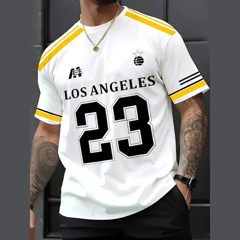 2025 New Adult Wearable Casual Loose Daily Tops 3D Printed Comfortable Round Neck Handsome Classic Men's T-Shirt Printed Tops
2025 New Adult Wearable Casual Loose Daily Tops 3D Printed Comfortable Round Neck Handsome Classic Men's T-Shirt Printed Tops