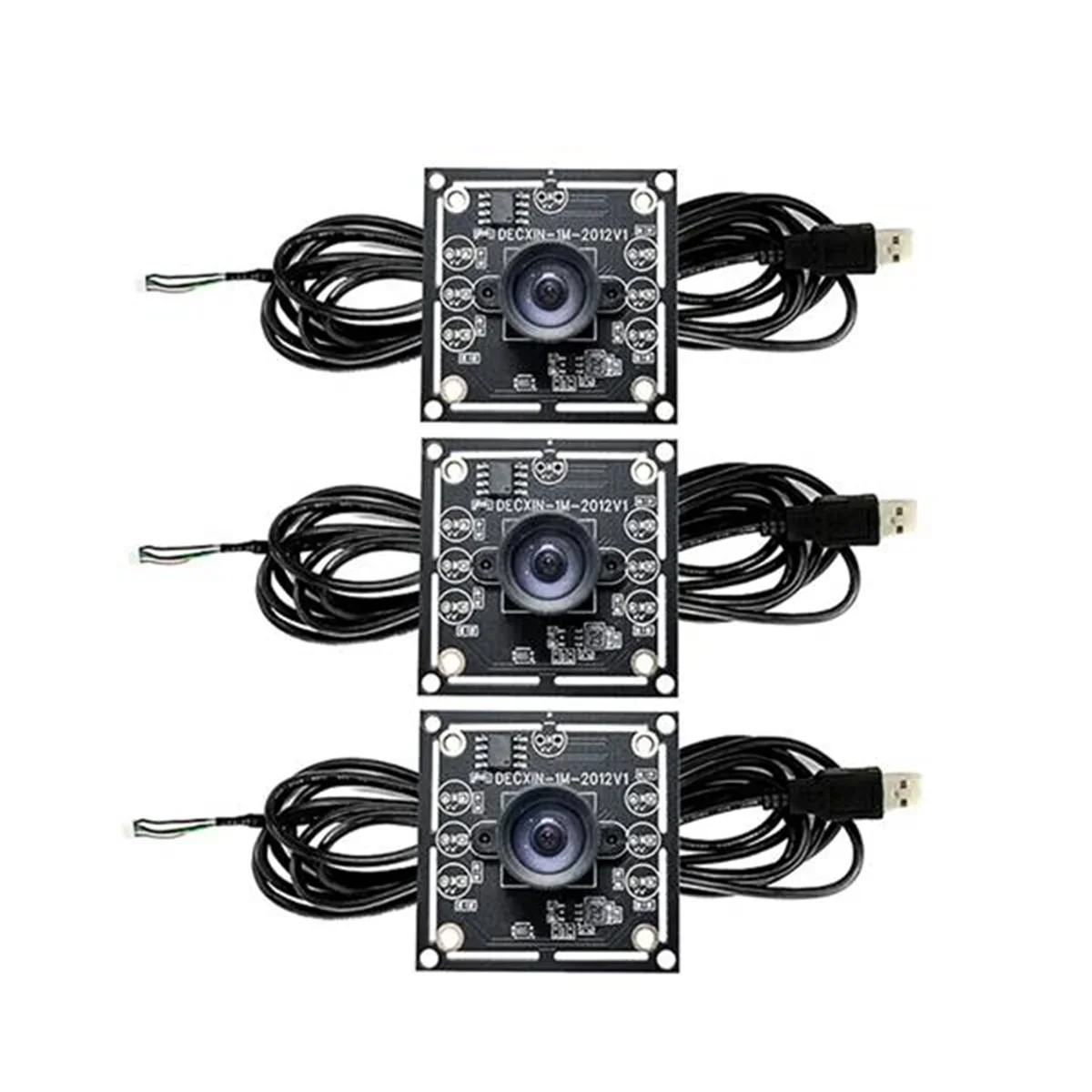 3PCS 100 Degree Camera Module 1MP OV9732 1280x720 USB Free Driver Manual Focus,with 3 Meter Cable for WinXP/7/8/10
3PCS 100 Degree Camera Module 1MP OV9732 1280x720 USB Free Driver Manual Focus,with 3 Meter Cable for WinXP/7/8/10