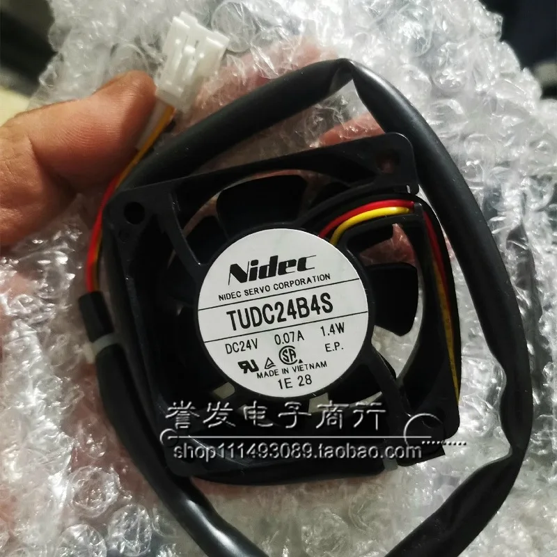 New Fan for Nidec TUDC24B4S 24V 1.4W Cooling Fan 6025 60x60x25mm
New Fan for Nidec TUDC24B4S 24V 1.4W Cooling Fan 6025 60x60x25mm