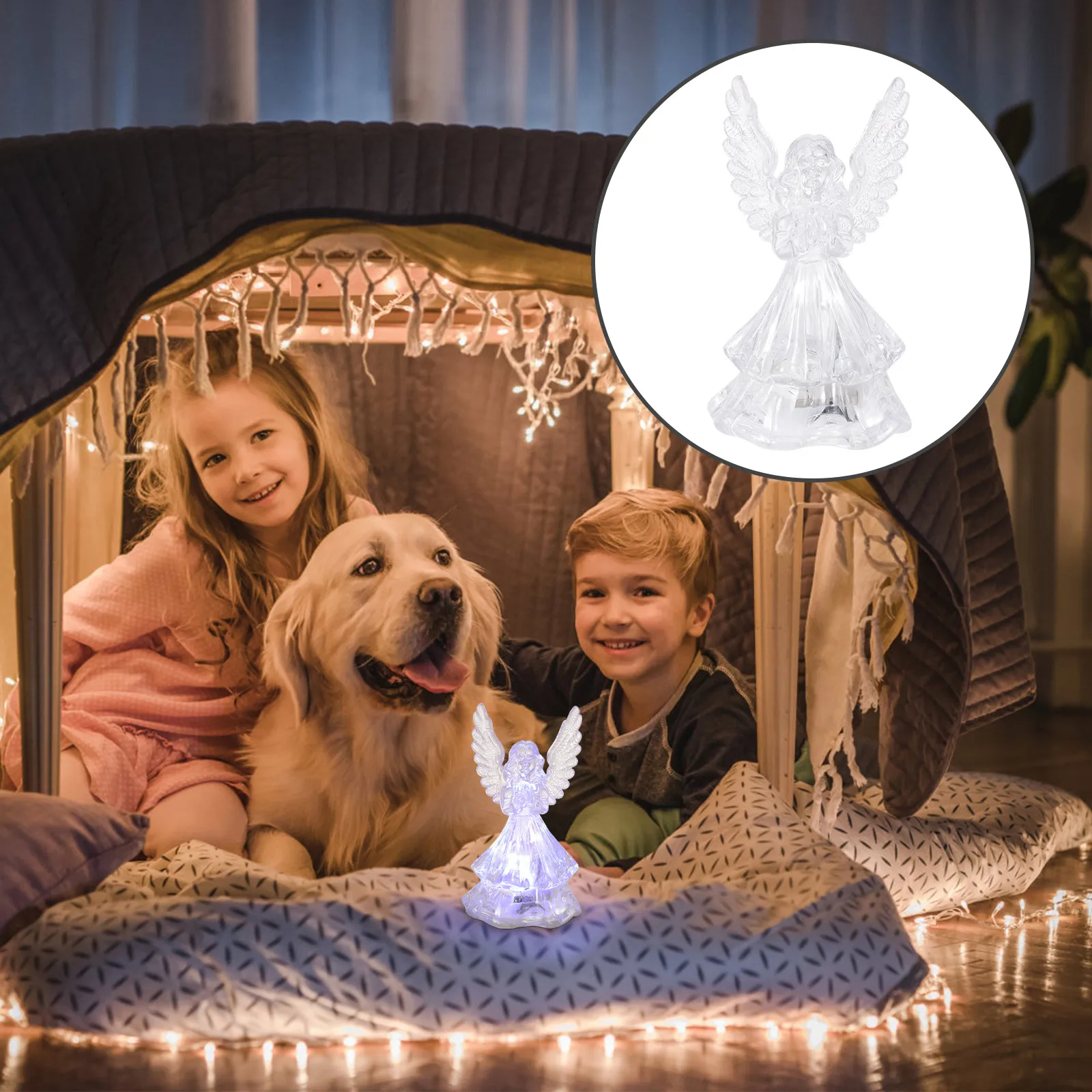 Набор из 5 милых ночников в форме ангела: элегантные светящиеся лампы для декора дома и спальни, компактные настольные светильники для рабочего стола
Набор из 5 милых ночников в форме ангела: элегантные светящиеся лампы для декора дома и спальни, компактные настольные светильники для рабочего стола