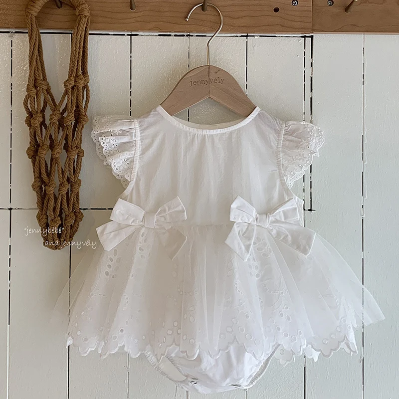 2026 New Summer 0-24M Children Clothes Newborn Baby Girl Romper Flying Sleeve Cotton Mesh Splicing Toddler Baby Girls Jumpsuit
2026 New Summer 0-24M Children Clothes Newborn Baby Girl Romper Flying Sleeve Cotton Mesh Splicing Toddler Baby Girls Jumpsuit