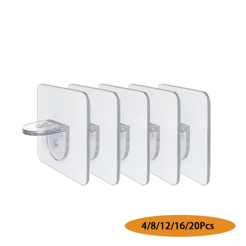 4/8/12/16/20Pcs Fixed Pallet Board With Nail Free Adhesive Bracket For Shelves Wardrobes Cabinets Layered Movable Partitions
4/8/12/16/20Pcs Fixed Pallet Board With Nail Free Adhesive Bracket For Shelves Wardrobes Cabinets Layered Movable Partitions