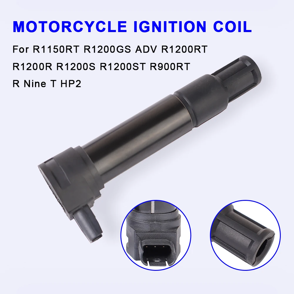 Ignition Coil Motorcycle Accessories 7715847-02 12137715853 For BMW R1150R R1200GS ADV R1200R R1200 RT S ST R900RT R Nine T HP2
Ignition Coil Motorcycle Accessories 7715847-02 12137715853 For BMW R1150R R1200GS ADV R1200R R1200 RT S ST R900RT R Nine T HP2