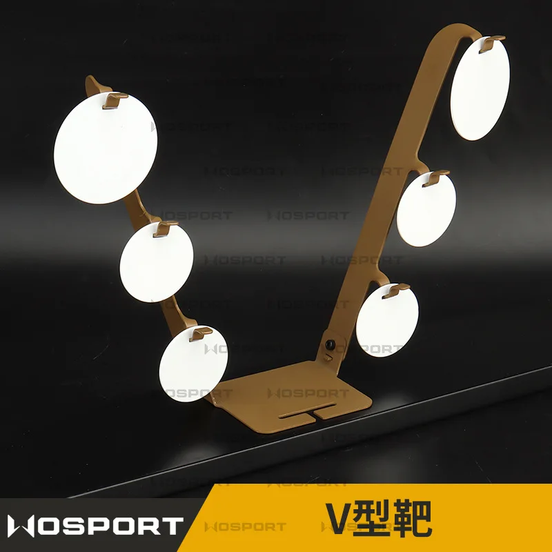 WOSPORT V-образная мишень из сплава, тряскающий бычий глаз, тренировочная металлическая мишень для стрельбы на открытом воздухе, автоматический сброс
WOSPORT V-образная мишень из сплава, тряскающий бычий глаз, тренировочная металлическая мишень для стрельбы на открытом воздухе, автоматический сброс