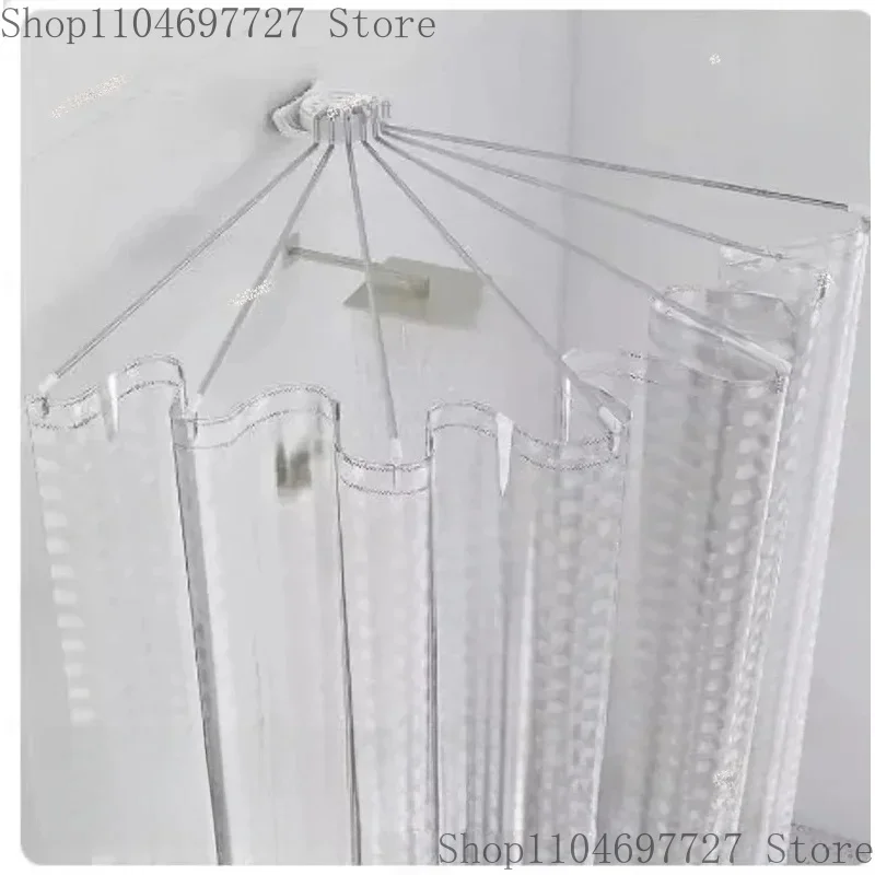 Different Corner Turning,Semi Circular Bathroom Shower Curtain Rod With No Punching Set,Stainless Steel Fan- Shaped
Different Corner Turning,Semi Circular Bathroom Shower Curtain Rod With No Punching Set,Stainless Steel Fan- Shaped