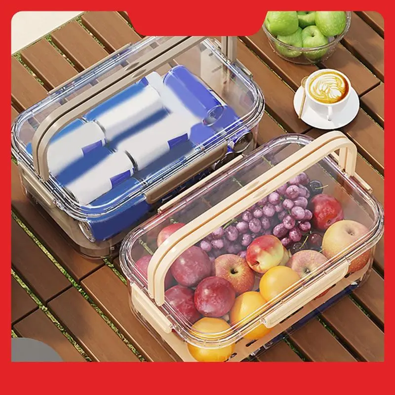 Портативный холодильник, ящик для хранения свежих продуктов, портативный четкий большой емкости с ручкой, контейнеры для хранения фруктов для холодильника
Портативный холодильник, ящик для хранения свежих продуктов, портативный четкий большой емкости с ручкой, контейнеры для хранения фруктов для холодильника