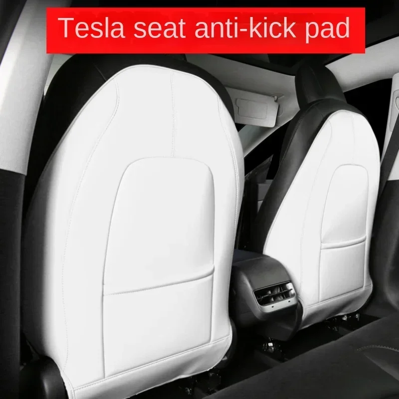 1 Pair Suitable for Tesla Model 3/Y Seat Kick Pad Back Back Row Anti-dirty Car Protective Cover Pads
1 Pair Suitable for Tesla Model 3/Y Seat Kick Pad Back Back Row Anti-dirty Car Protective Cover Pads