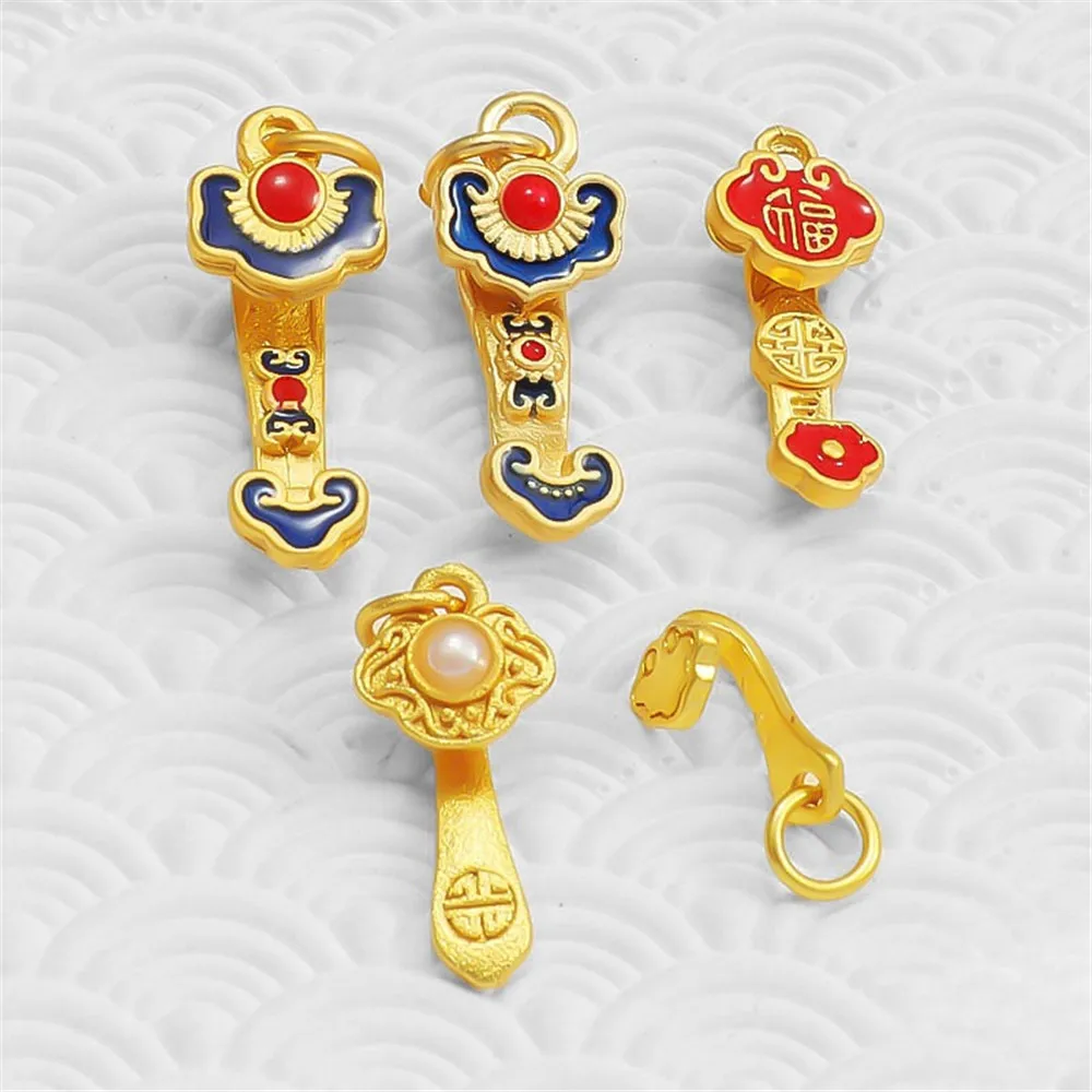 Ancient Gold Drop Oil Ruyi Pendant 10*21mm Matte Gold Color Preservation Retro Diy Bracelet Necklace Pendant Accessories Charm
Ancient Gold Drop Oil Ruyi Pendant 10*21mm Matte Gold Color Preservation Retro Diy Bracelet Necklace Pendant Accessories Charm
