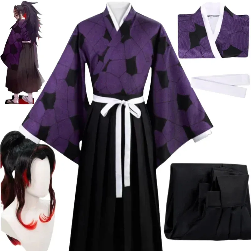 Kokushibo Cosplay Costumes Anime Demon Slayer Japanese anime Comicon Wig Anime expo a Walking Spoiler Black hair Red pupil@0Z*
Kokushibo Cosplay Costumes Anime Demon Slayer Japanese anime Comicon Wig Anime expo a Walking Spoiler Black hair Red pupil@0Z*