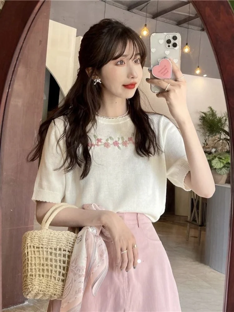 Вязаный топ Ice Silk Bubble Sve, женский тонкий зимний новый дизайн, свободный ор Sve oulder Level irt, повседневный свободный крой
Вязаный топ Ice Silk Bubble Sve, женский тонкий зимний новый дизайн, свободный ор Sve oulder Level irt, повседневный свободный крой