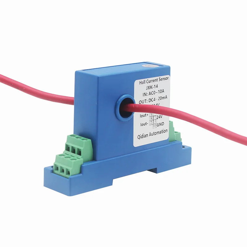 JXK-14 Hall Current Sensor AC 5A 10A 20A 50A 100A 4-20mA 0-10V RS485 Output Ampere Transducer Current Transformer
JXK-14 Hall Current Sensor AC 5A 10A 20A 50A 100A 4-20mA 0-10V RS485 Output Ampere Transducer Current Transformer