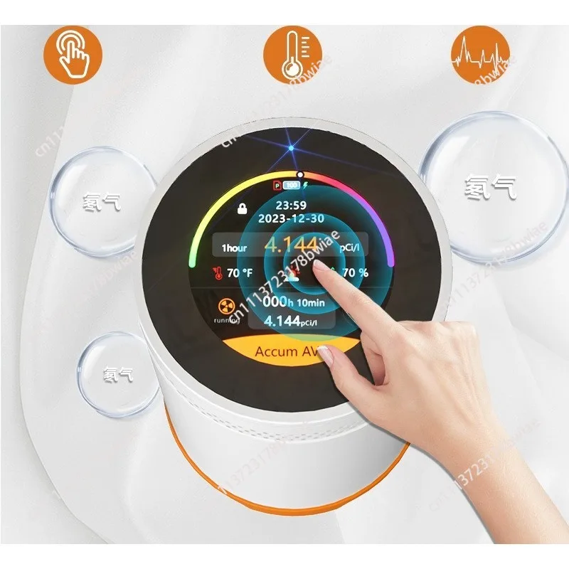 RM-75 Portable Home Radon Detector Natural Gas Detector/Measurement Range 6Bq/m³-10kBq/m³
RM-75 Portable Home Radon Detector Natural Gas Detector/Measurement Range 6Bq/m³-10kBq/m³