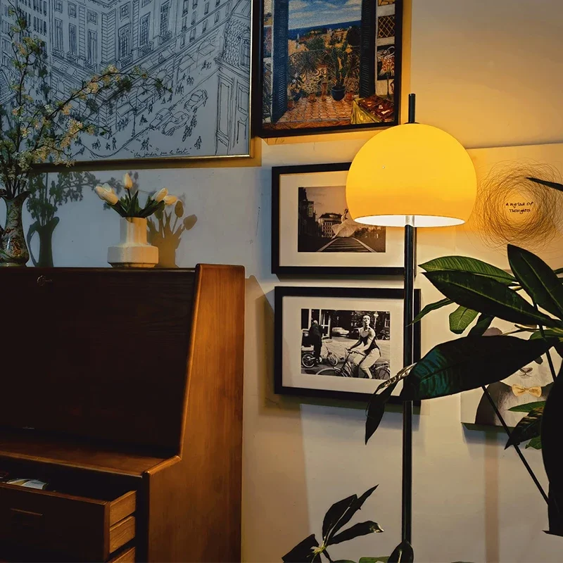 Vintage Led Glass Floor Lamp Designer Retro Mushroom Floor Lamp for Living Room Bedroom Sofa Side Lampara Led Stand Light
Vintage Led Glass Floor Lamp Designer Retro Mushroom Floor Lamp for Living Room Bedroom Sofa Side Lampara Led Stand Light
