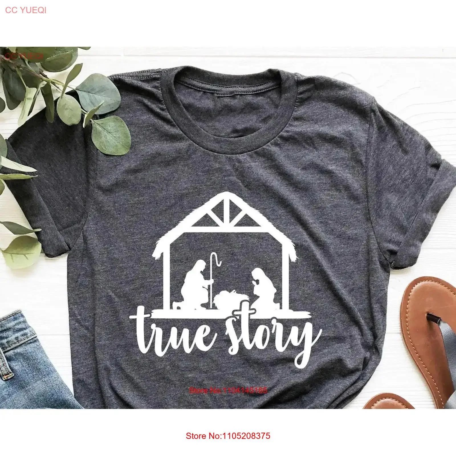 True Story T Shirt Jesus Birth Nativity Scene Faith Religious Easter Cross Christmas vintage Washed Slightly Versatile Casual
True Story T Shirt Jesus Birth Nativity Scene Faith Religious Easter Cross Christmas vintage Washed Slightly Versatile Casual