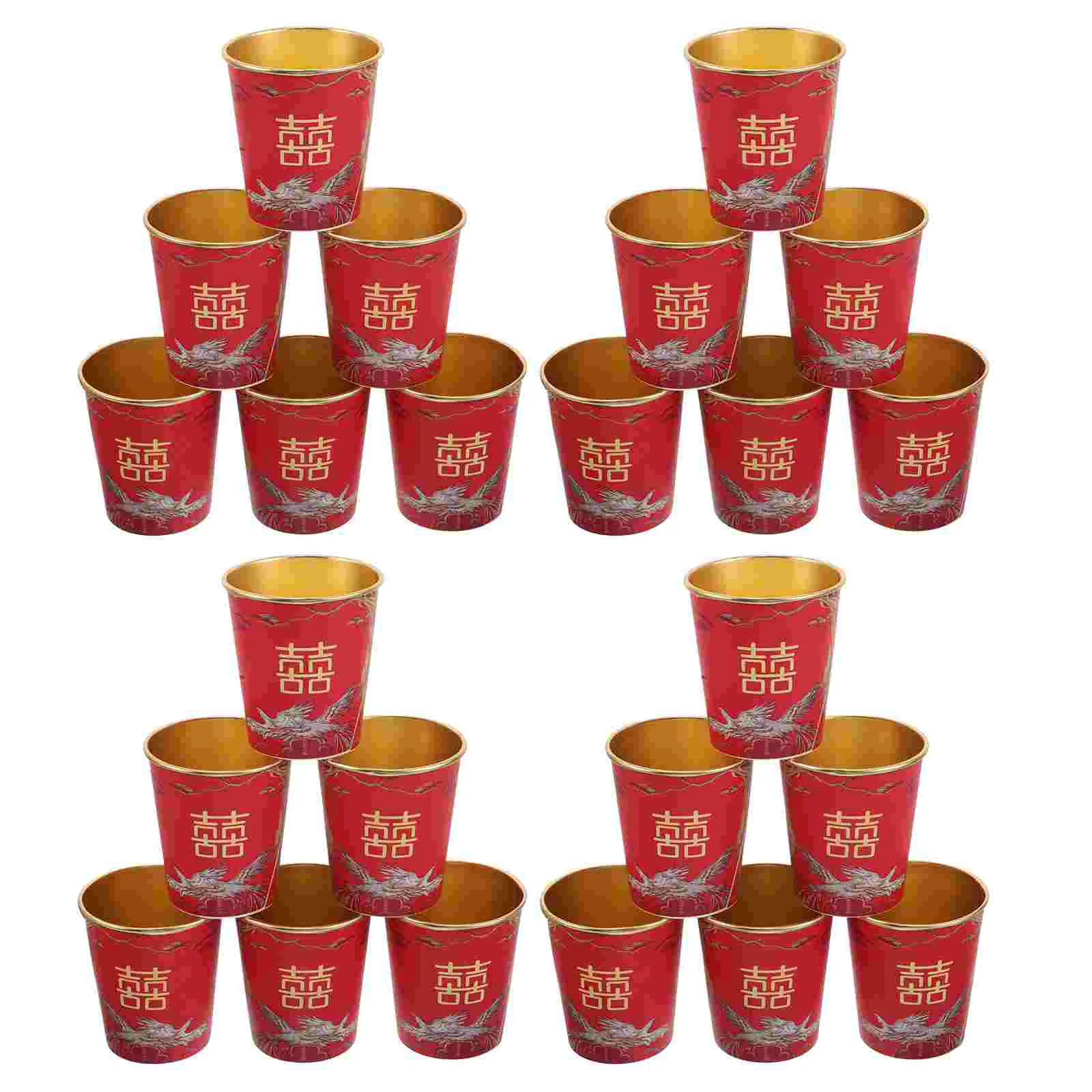 50 Pcs Wedding Tea Cups Foil Elegant Design Stable Construction Hot Drink Disposable Paper Cups for Ceremonies Party
50 Pcs Wedding Tea Cups Foil Elegant Design Stable Construction Hot Drink Disposable Paper Cups for Ceremonies Party