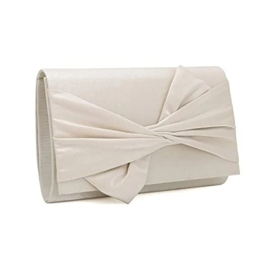 IXEBELLA Satin Evening Bag Bow Flap Clutch Purse for Women Formal Party/Prom/Wedding…
IXEBELLA Satin Evening Bag Bow Flap Clutch Purse for Women Formal Party/Prom/Wedding…