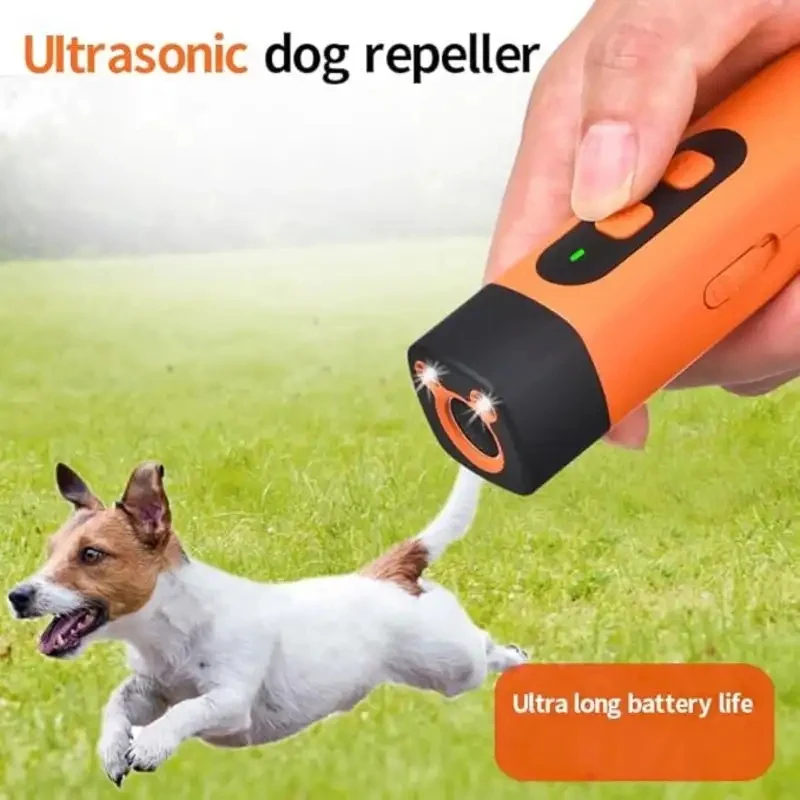 Dual-Core Ultrasonic Dog Repeller with Strong LED Flashlight Portable Outdoor Safety Device Rechargeable Emergency Light
Dual-Core Ultrasonic Dog Repeller with Strong LED Flashlight Portable Outdoor Safety Device Rechargeable Emergency Light