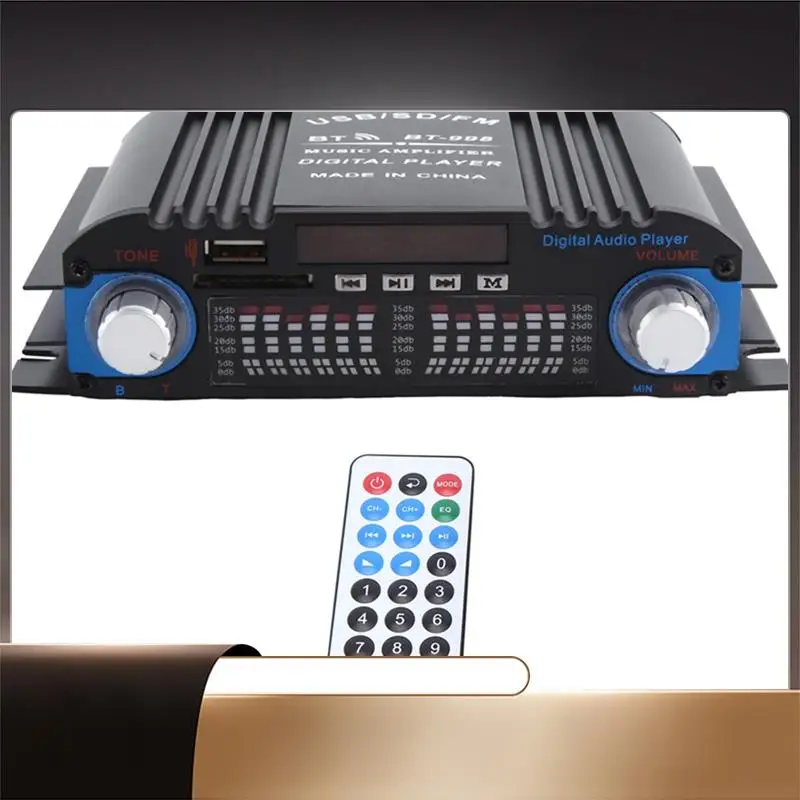 Усилитель Bluetooth HIFI, 4-канальный цифровой аудиоусилитель, FM-радио, MP3, поддержка USB SD RCA, домашняя аудиосистема, прочная вилка европейского стандарта-X6
Усилитель Bluetooth HIFI, 4-канальный цифровой аудиоусилитель, FM-радио, MP3, поддержка USB SD RCA, домашняя аудиосистема, прочная вилка европейского стандарта-X6