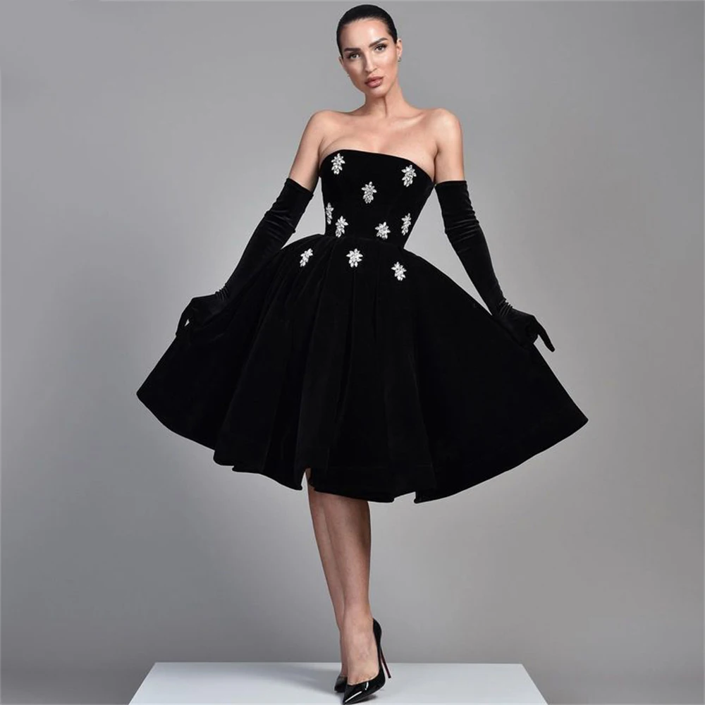 Furtanseo Sexy Prom Dresses A-line Off The Shoulder Boat Neck Three Quarter Sleeves Pretty Short Black Evening Gown
Furtanseo Sexy Prom Dresses A-line Off The Shoulder Boat Neck Three Quarter Sleeves Pretty Short Black Evening Gown