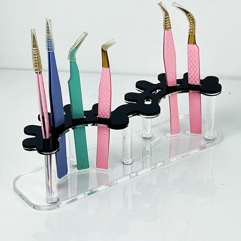 Acrylic Eyelash Tweezer Organizer 8 Hole Display Stand Lash Extension Tools Black Base Storage Rack Mount Case
Acrylic Eyelash Tweezer Organizer 8 Hole Display Stand Lash Extension Tools Black Base Storage Rack Mount Case