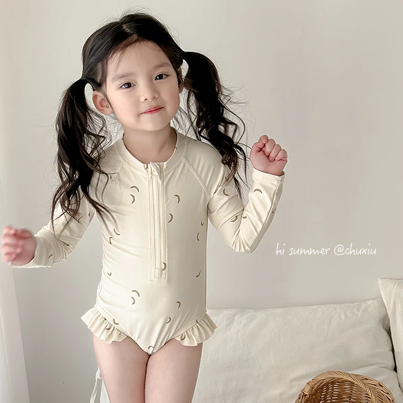 Children's Swimsuit Girls' Baby One-piece Long Sleeved Quick Drying Swimsuit Cute and Comfortable Swimsuit
Children's Swimsuit Girls' Baby One-piece Long Sleeved Quick Drying Swimsuit Cute and Comfortable Swimsuit