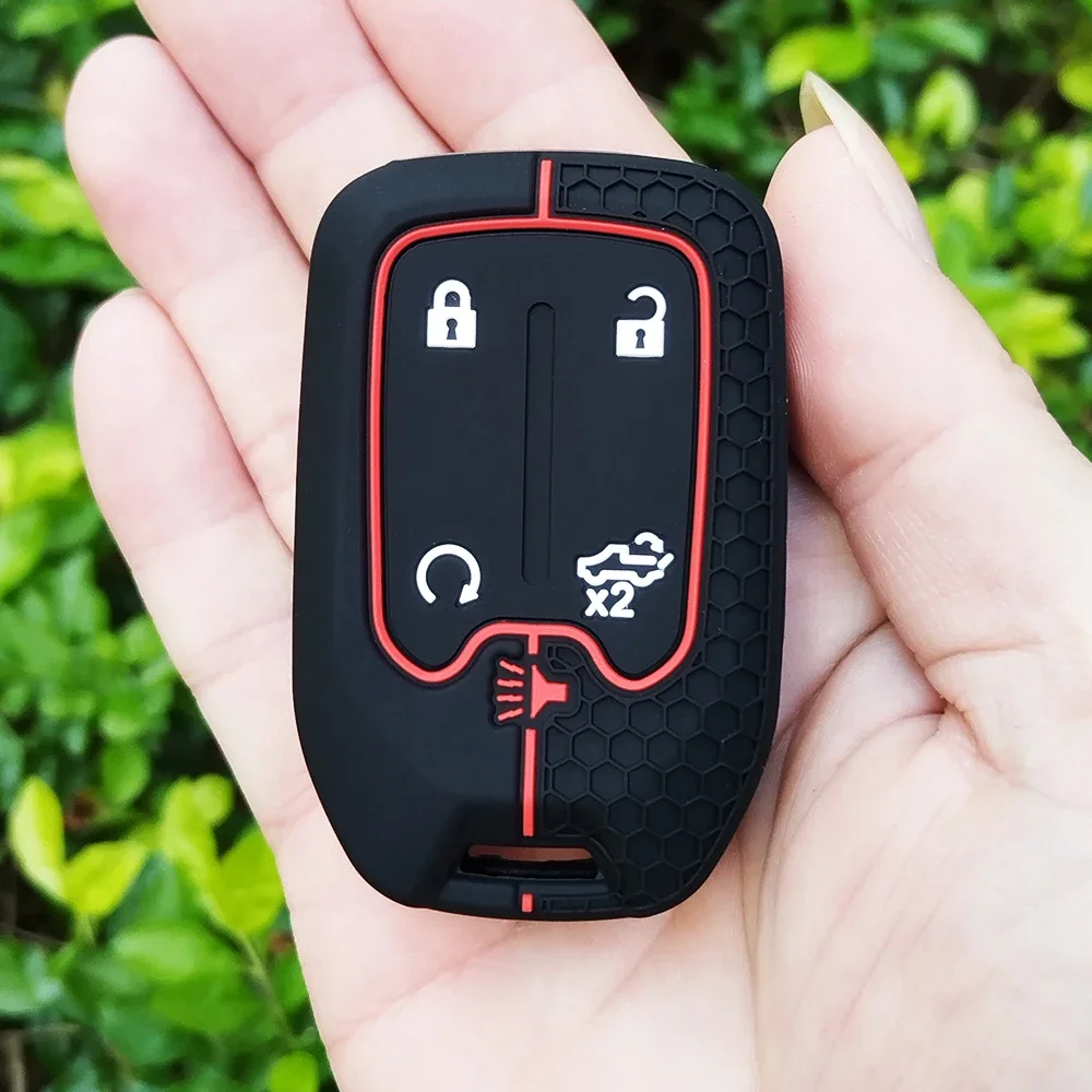 For CHEVROLET Silverado GMC Sierra 1500 2500HD 3500HD Terrain Acadia 2020 2021 2022 Silicone Auto Remote Car Key Case Cover
For CHEVROLET Silverado GMC Sierra 1500 2500HD 3500HD Terrain Acadia 2020 2021 2022 Silicone Auto Remote Car Key Case Cover