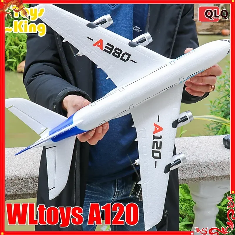Wltoys XK A120 RC Plane 3CH 2.4G EPP Remote Control Fixed-Wing Airplane RTF A380 Model Outdoor Toy for Kids
Wltoys XK A120 RC Plane 3CH 2.4G EPP Remote Control Fixed-Wing Airplane RTF A380 Model Outdoor Toy for Kids