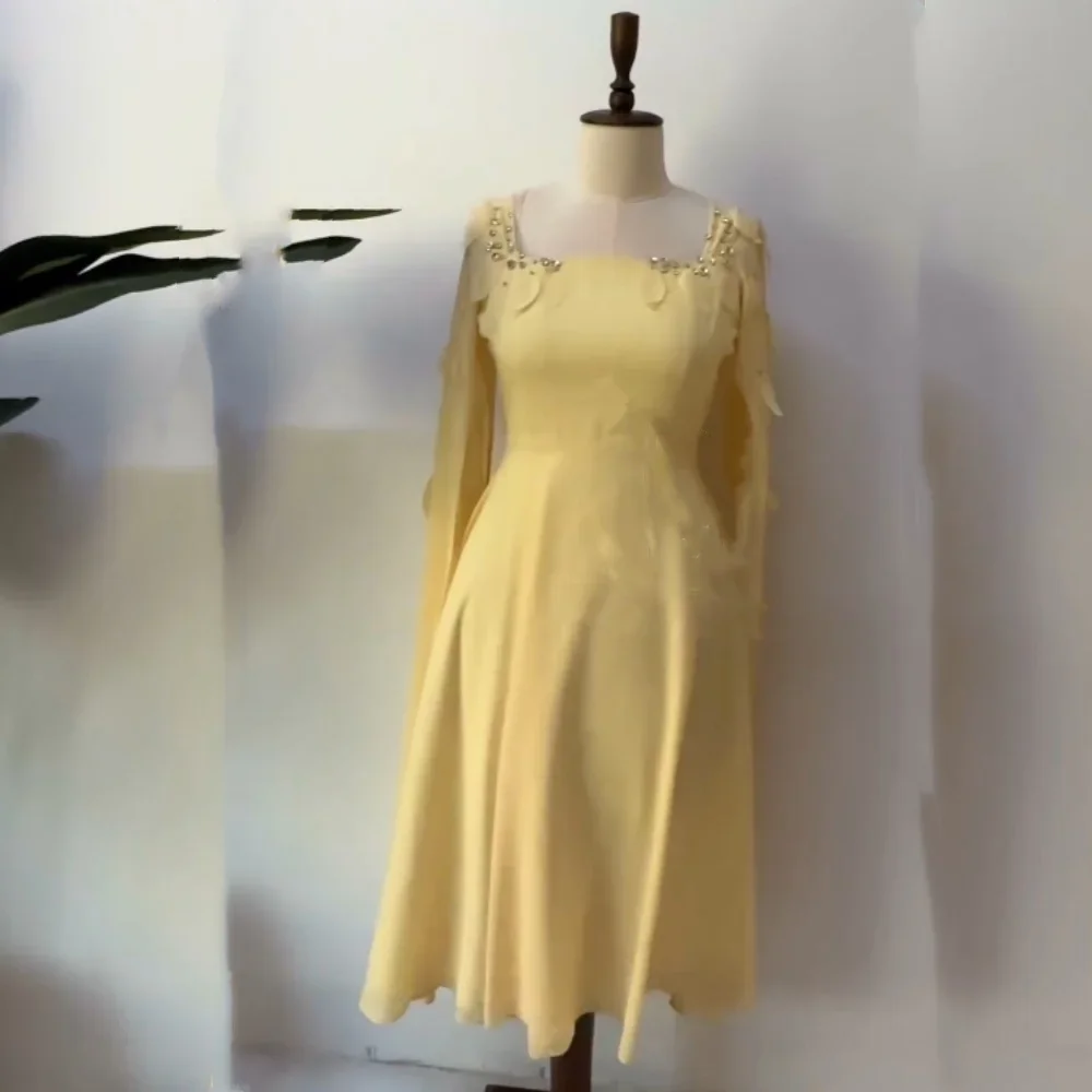 Exquisite Jersey Pleat A-line Square Neck Midi Dresses Prom Dresses Modern Style Pastrol Unisex Chinese Style Formal Casual
Exquisite Jersey Pleat A-line Square Neck Midi Dresses Prom Dresses Modern Style Pastrol Unisex Chinese Style Formal Casual
