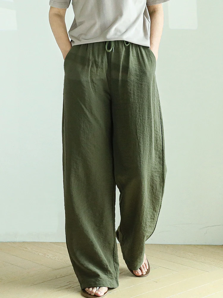 Laid-ba Sle Wide Leg Pants Women's New Autumn Silk Casual Long Pants Loose Thin Multi-purpose Straight Tube Trousers
Laid-ba Sle Wide Leg Pants Women's New Autumn Silk Casual Long Pants Loose Thin Multi-purpose Straight Tube Trousers