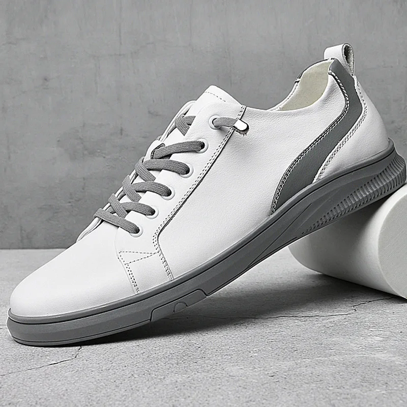 New Men's Genuine Casual Shoes Handmade Leather Black Business Shoes for Men Comfort Classic White Luxury Shoes Mocasines Hombre
New Men's Genuine Casual Shoes Handmade Leather Black Business Shoes for Men Comfort Classic White Luxury Shoes Mocasines Hombre