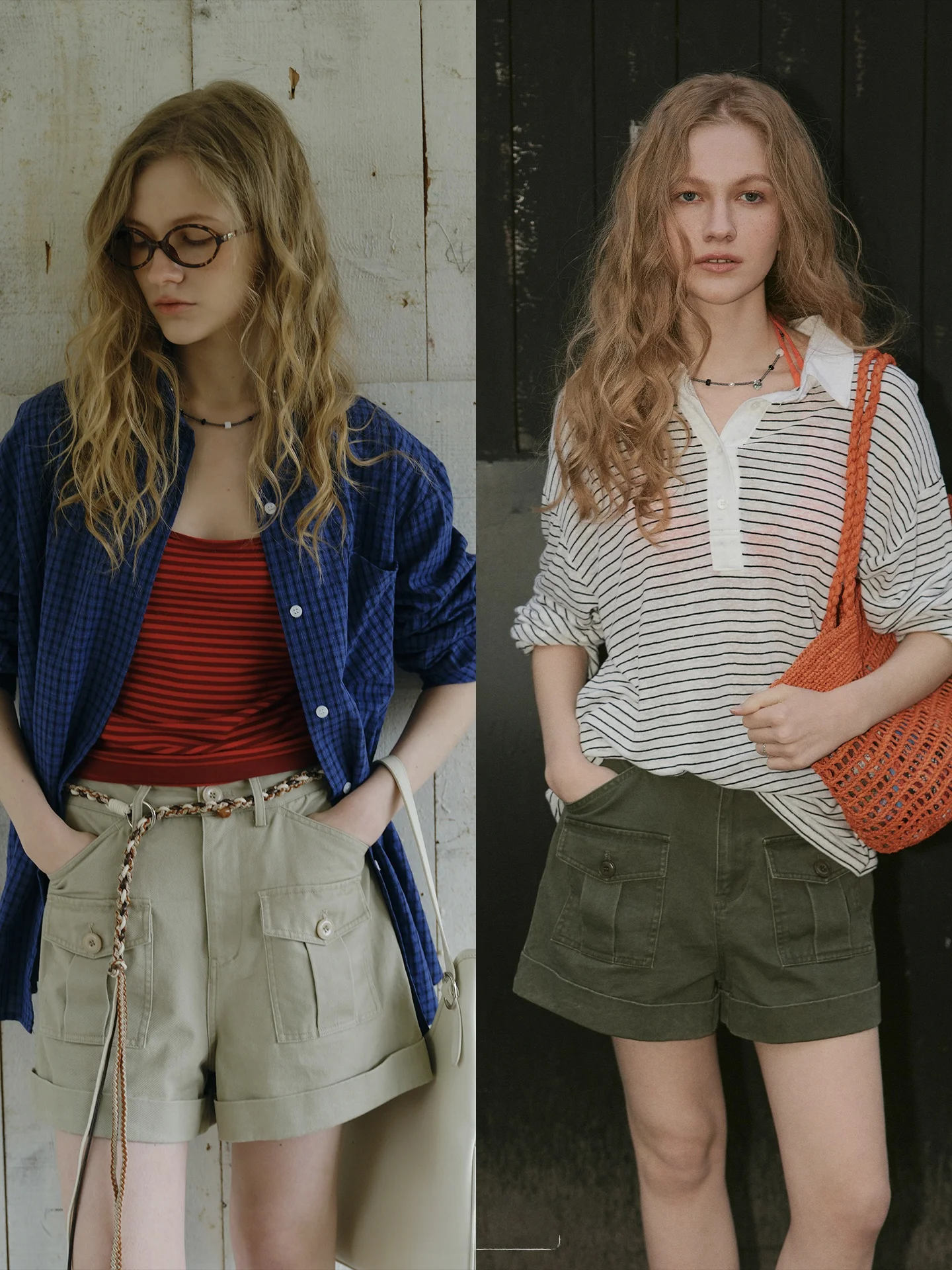 Relez Retro Workwear Shorts Women's Summer New Slimming Casual Versatile High Waist Button Cotton Wide Leg Pants
Relez Retro Workwear Shorts Women's Summer New Slimming Casual Versatile High Waist Button Cotton Wide Leg Pants
