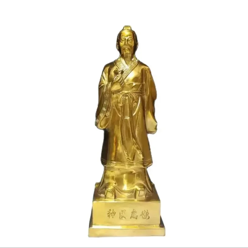 Metal pure copper divine doctor, magpie statue decoration, home, office, cultural and creative ornaments
Metal pure copper divine doctor, magpie statue decoration, home, office, cultural and creative ornaments