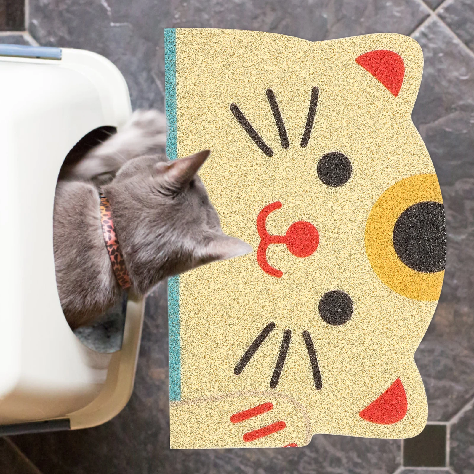 Non-Skid Large Small Box Floor Mat For Cats Kitten Litter Household Pet Mats Cat Mats For Litter Cat Food Pad Pet Feeding Mat
Non-Skid Large Small Box Floor Mat For Cats Kitten Litter Household Pet Mats Cat Mats For Litter Cat Food Pad Pet Feeding Mat