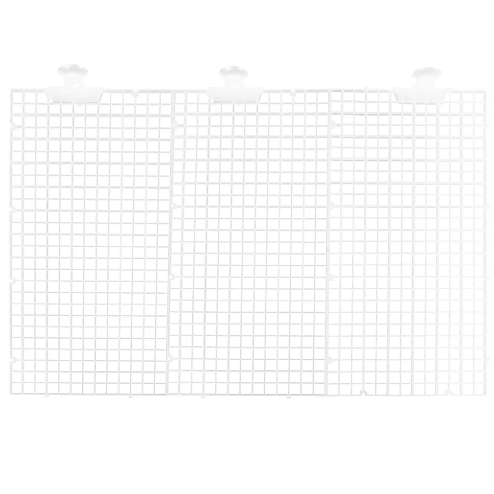 3 Pieces 30x15cm Fish Tank Divider PVC Board with 10 Suction Cups Aquarium Mesh Pet Supplies Bottom Filter Separation Net
3 Pieces 30x15cm Fish Tank Divider PVC Board with 10 Suction Cups Aquarium Mesh Pet Supplies Bottom Filter Separation Net