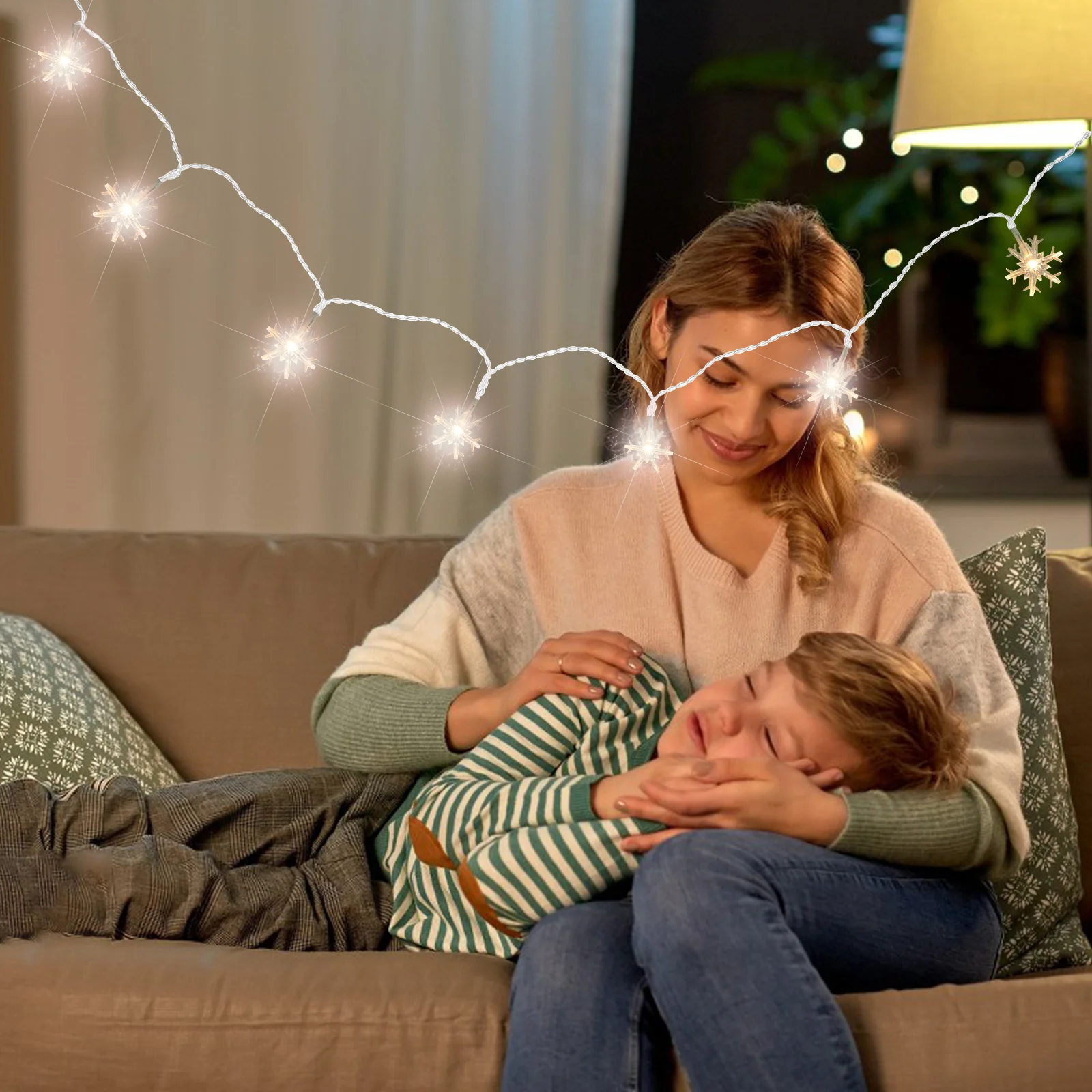 Christmas String Led Strap Pendant Party Scene Light Decor White Simple Design Easy Install Hanging Light For Tree Floor Fence
Christmas String Led Strap Pendant Party Scene Light Decor White Simple Design Easy Install Hanging Light For Tree Floor Fence
