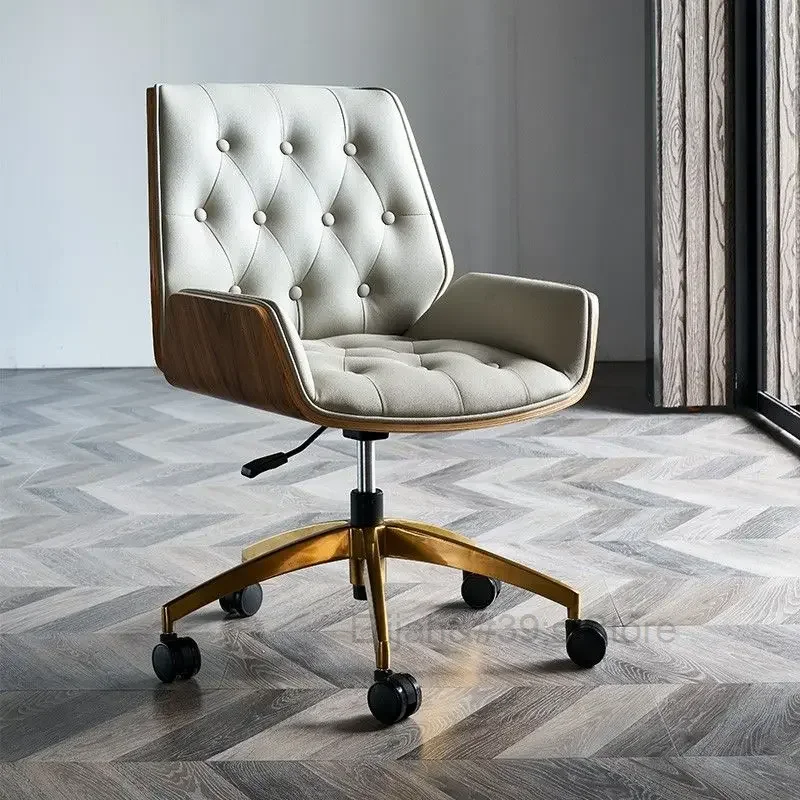 Light Luxury Computer Chair Leather Comfortable Office Seat Swivel Chair Bedroom Upgrade Study Leisure Reclining Table And Chair
Light Luxury Computer Chair Leather Comfortable Office Seat Swivel Chair Bedroom Upgrade Study Leisure Reclining Table And Chair