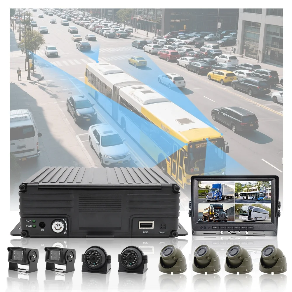ADAS Blind Spot Detection System 4ch 8 Channel MDVR Car Mobile DVR Truck Dash Cam Front And Rear View Camera For Fleet
ADAS Blind Spot Detection System 4ch 8 Channel MDVR Car Mobile DVR Truck Dash Cam Front And Rear View Camera For Fleet