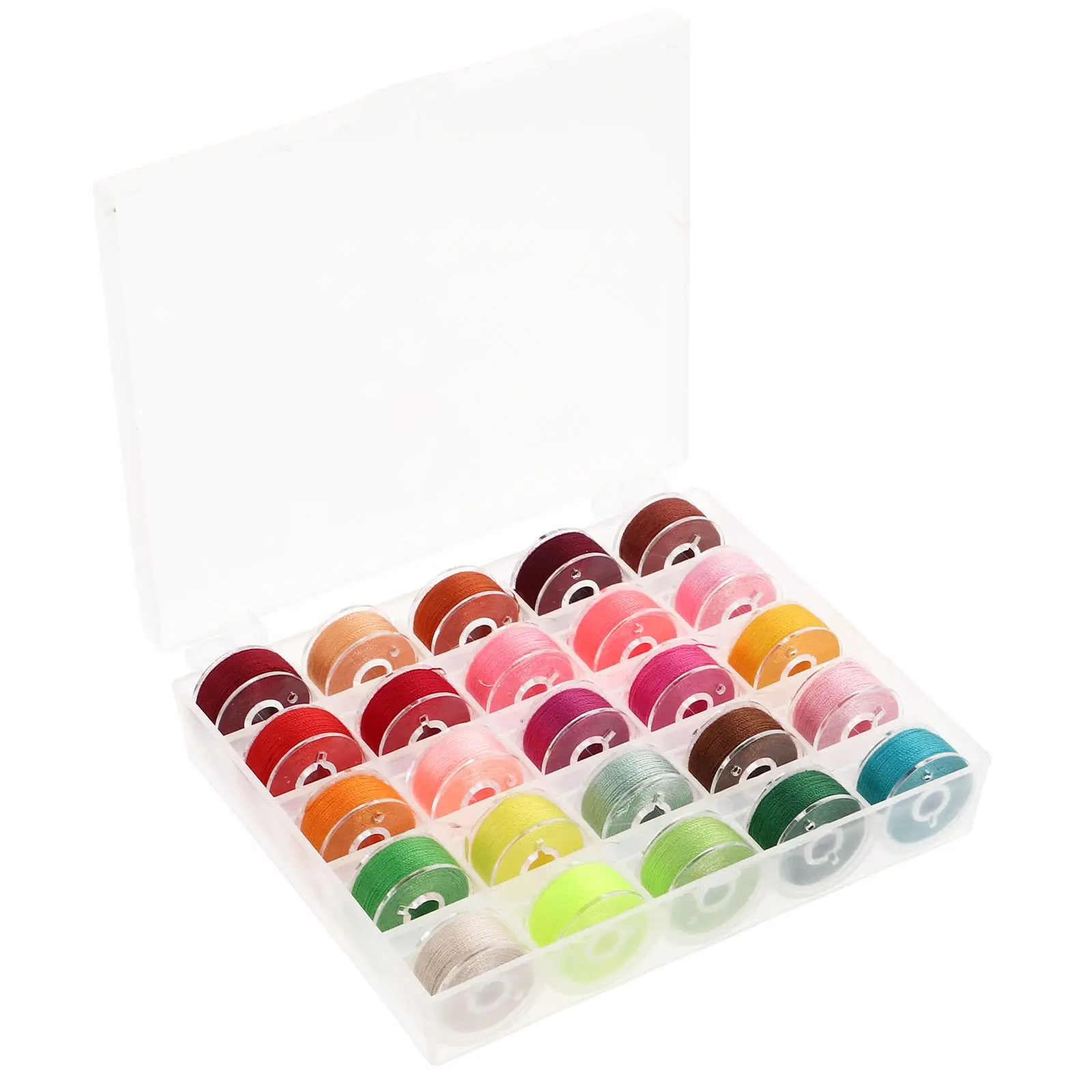 25pcs Sewing Machine Thread Storage Case Accessories Bobbin Holder Winder Transparent Bottom Set Elastic Band Gadgets
25pcs Sewing Machine Thread Storage Case Accessories Bobbin Holder Winder Transparent Bottom Set Elastic Band Gadgets