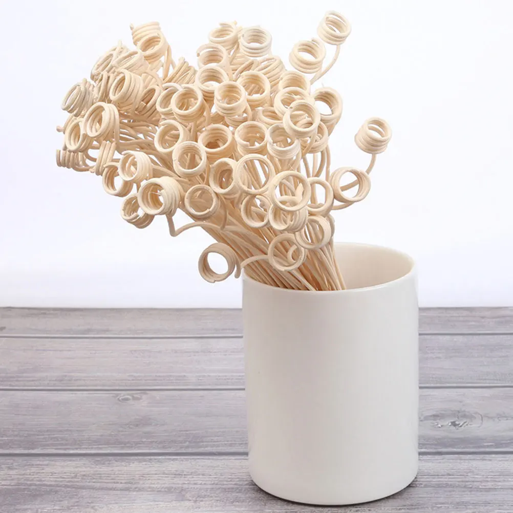 20Pcs Essential Oil Reeds Natural Rattan Spiral Head for Aroma Diffuser Sticks Home Fragrance Diffuser Replacement Accessories 
20Pcs Essential Oil Reeds Natural Rattan Spiral Head for Aroma Diffuser Sticks Home Fragrance Diffuser Replacement Accessories