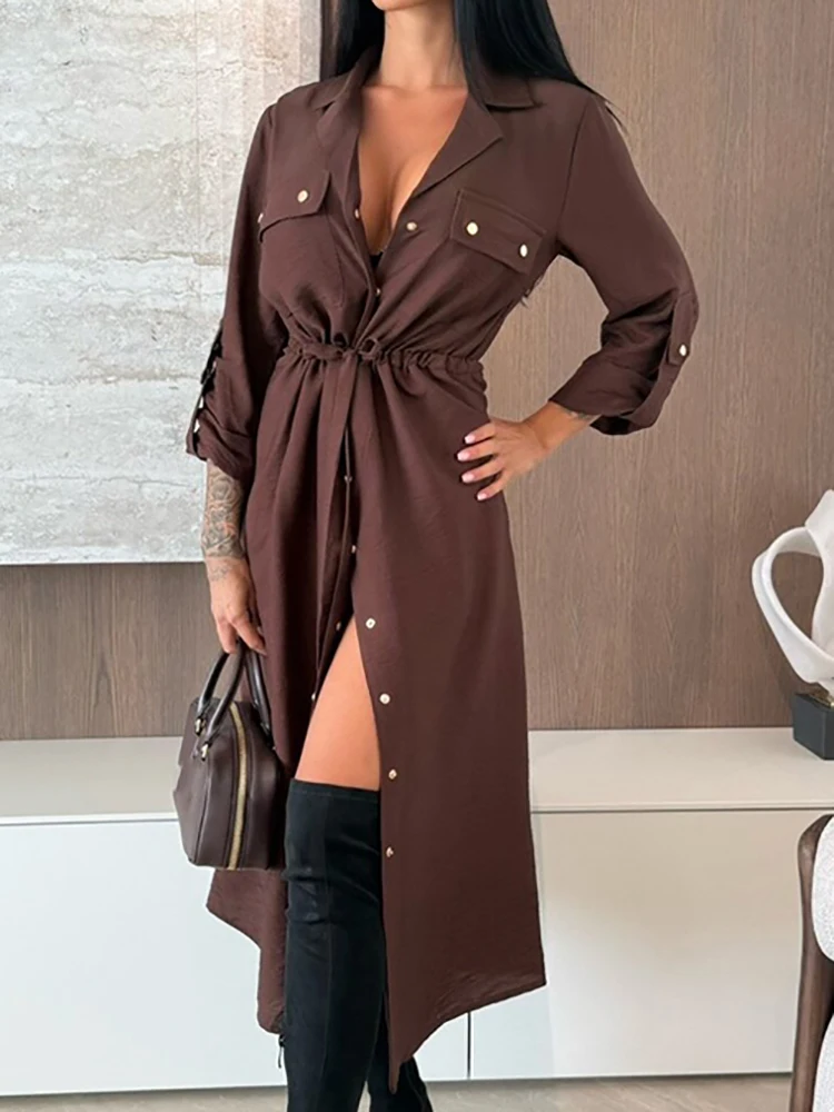 Элегантное женское платье макси в стиле ретро с длинным рукавом, на шнуровке, с завышенной талией, свободного кроя, на пуговицах, для вечеринок и праздников, весна
Элегантное женское платье макси в стиле ретро с длинным рукавом, на шнуровке, с завышенной талией, свободного кроя, на пуговицах, для вечеринок и праздников, весна