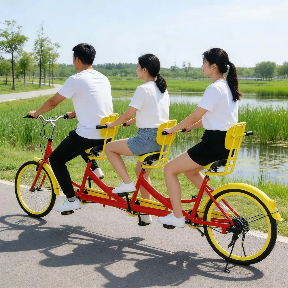 Premium Two Seat tandem Bike Multi Person tandem Bike Comfortable Spacious Frame Weather-resistant for Outdoor Adventures
Premium Two Seat tandem Bike Multi Person tandem Bike Comfortable Spacious Frame Weather-resistant for Outdoor Adventures
