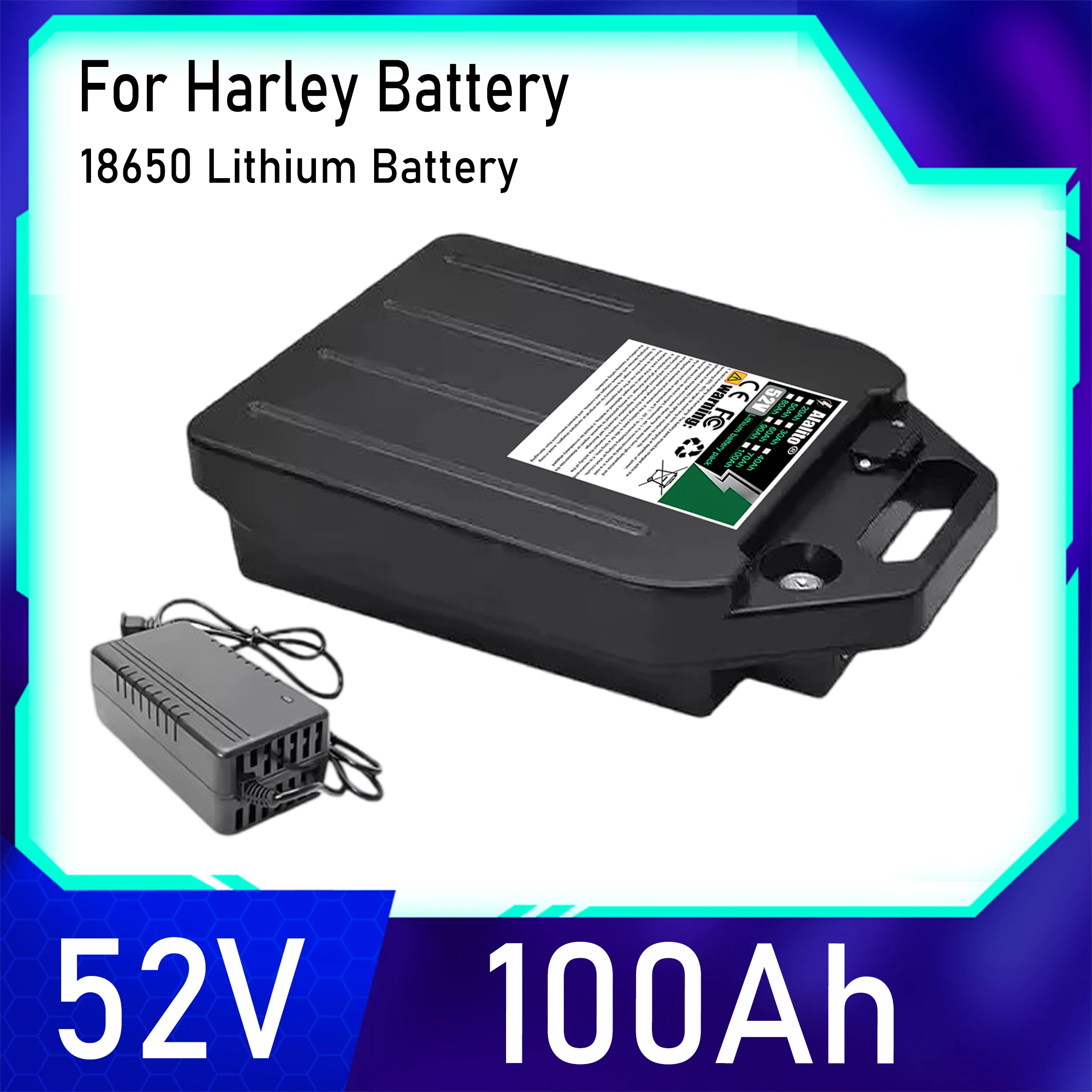 52V 20Ah-100Ah, Suitable for motors below 3000W and 18650 lithium batteries
52V 20Ah-100Ah, Suitable for motors below 3000W and 18650 lithium batteries