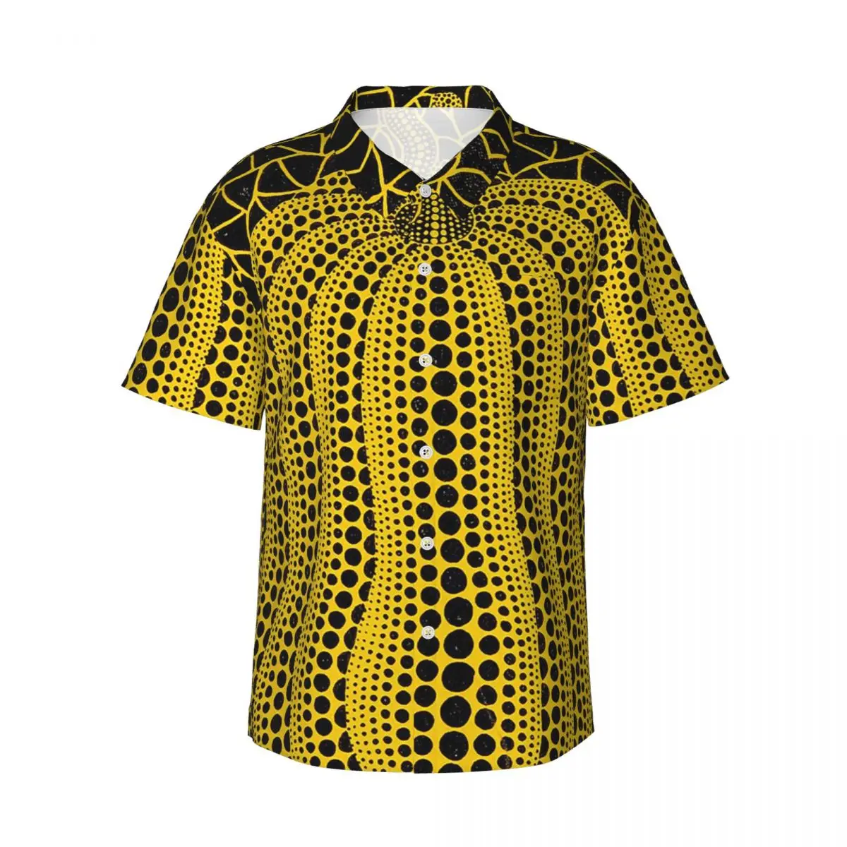 Yayoi Kusama Pumpkin Abstract Art Men's Shirts Hawaiian Short Sleeve Shirt Casual Lapel Tops for Summer Beach
Yayoi Kusama Pumpkin Abstract Art Men's Shirts Hawaiian Short Sleeve Shirt Casual Lapel Tops for Summer Beach