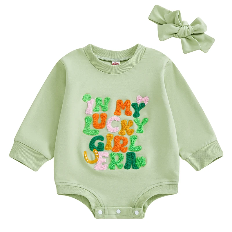 Baby Girls 2Pcs Spring Outfits Long Sleeve Letter Embroidery Romper with Headband Set Newborn Clothes
Baby Girls 2Pcs Spring Outfits Long Sleeve Letter Embroidery Romper with Headband Set Newborn Clothes
