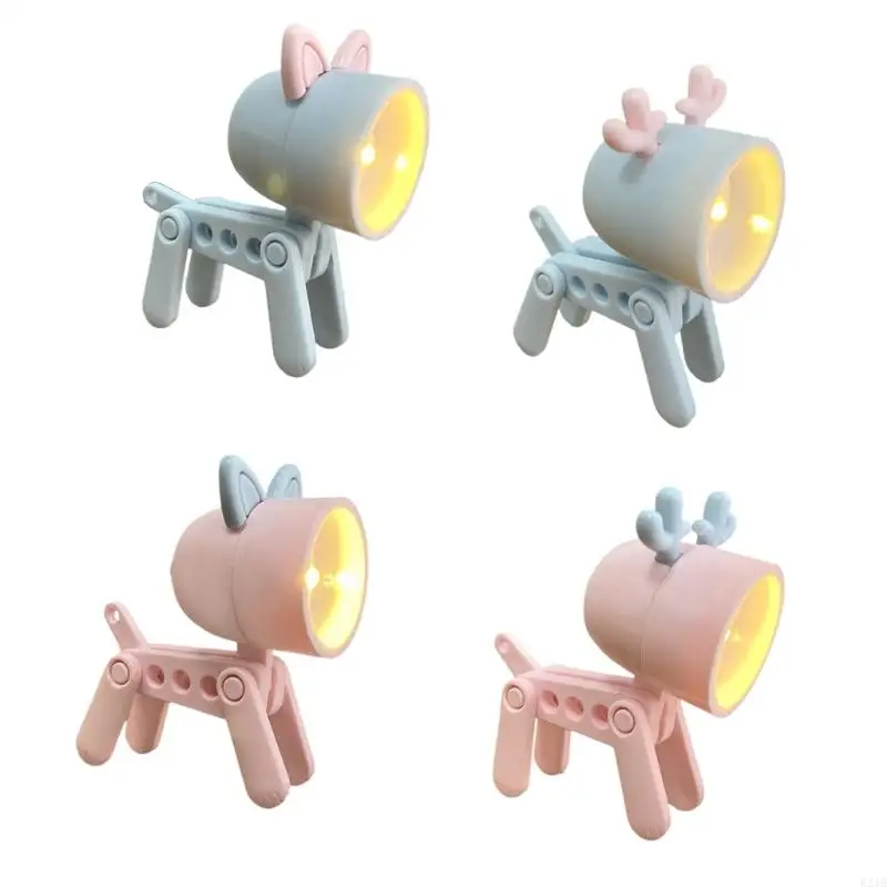 E21B LED Dog Desk Lamp with Moveable Limbs and Adjustable Head Deer Light Plastic Texture for Eye and Comfortable
E21B LED Dog Desk Lamp with Moveable Limbs and Adjustable Head Deer Light Plastic Texture for Eye and Comfortable