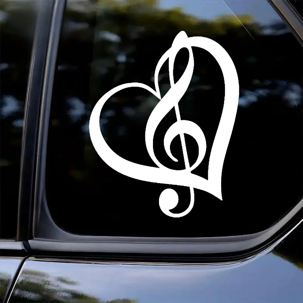 Exterior Decor Decal for Window Bumper Music Lover Treble Clef Waterproof Vinyl Sticker 10.5x13cm
Exterior Decor Decal for Window Bumper Music Lover Treble Clef Waterproof Vinyl Sticker 10.5x13cm